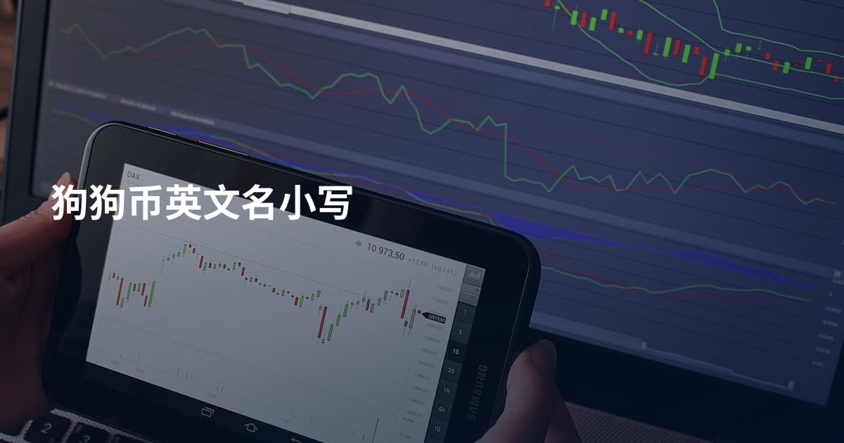 狗狗币英文名小写