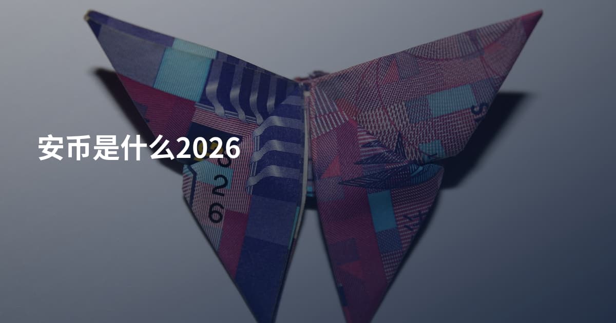 安币是什么2026
