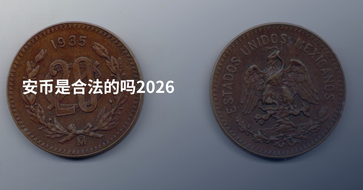 安币是合法的吗2026