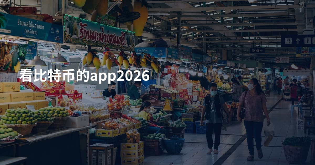 看比特币的app2026
