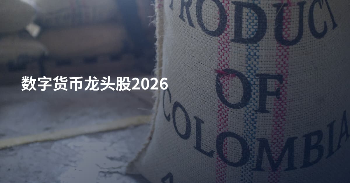 数字货币龙头股2026