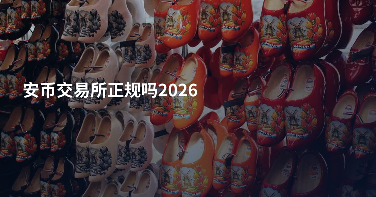 安币交易所正规吗2026
