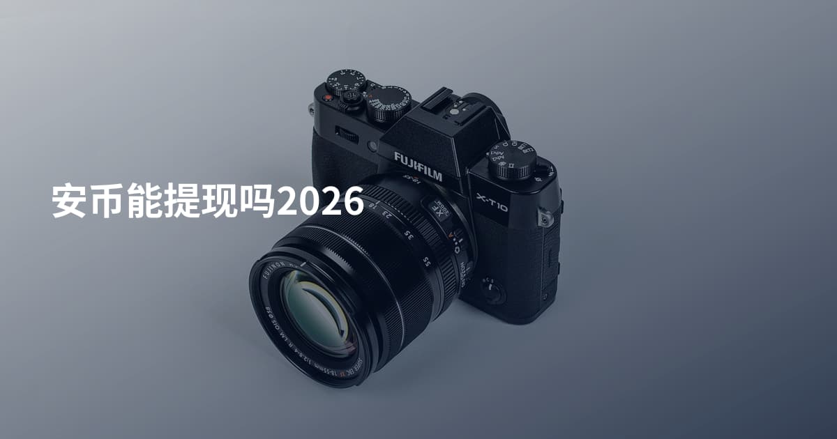 安币能提现吗2026