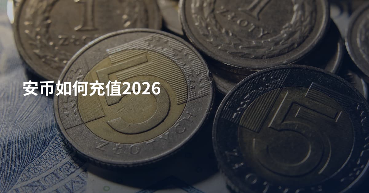 安币如何充值2026