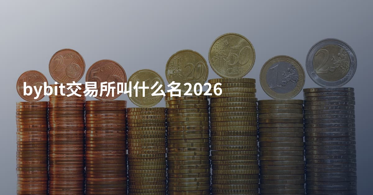 bybit交易所叫什么名2026
