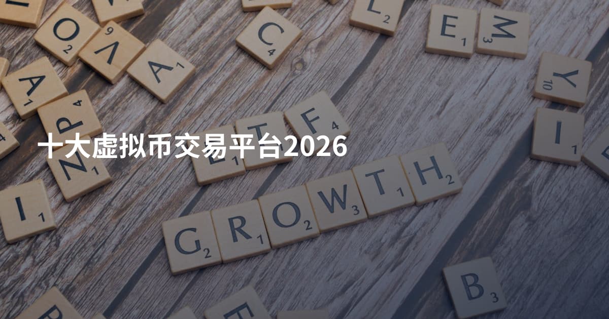 十大虚拟币交易平台2026
