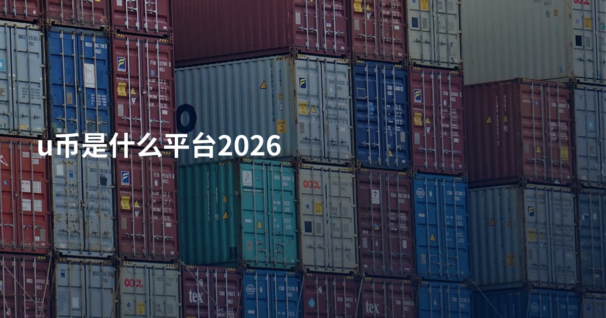 u币是什么平台2026