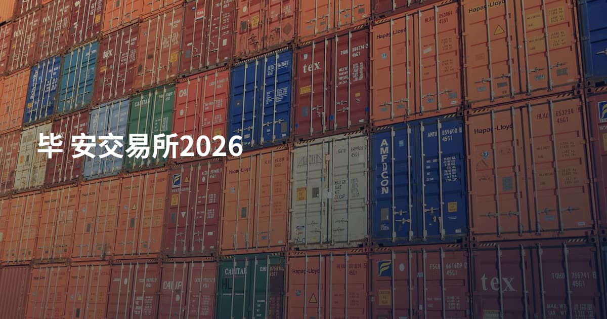 毕 安交易所2026