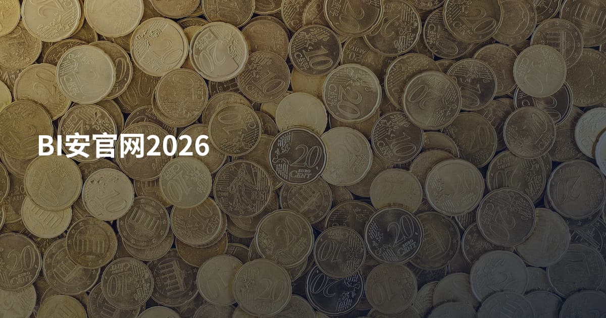 BI安官网2026