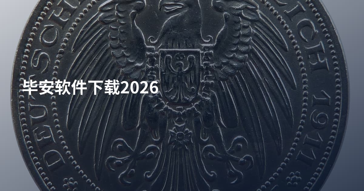 毕安软件下载2026