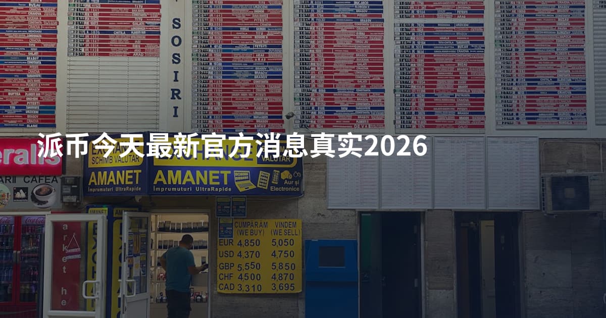 派币今天最新官方消息真实2026