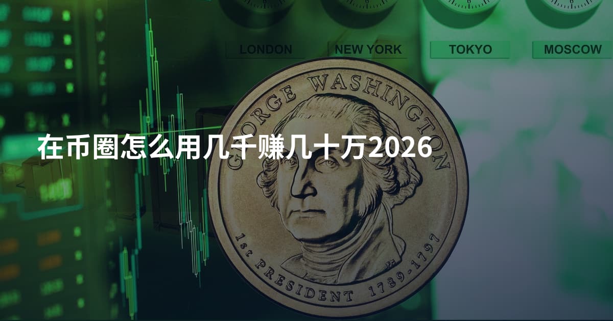 在币圈怎么用几千赚几十万2026