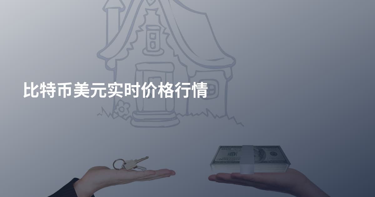 比特币美元实时价格行情