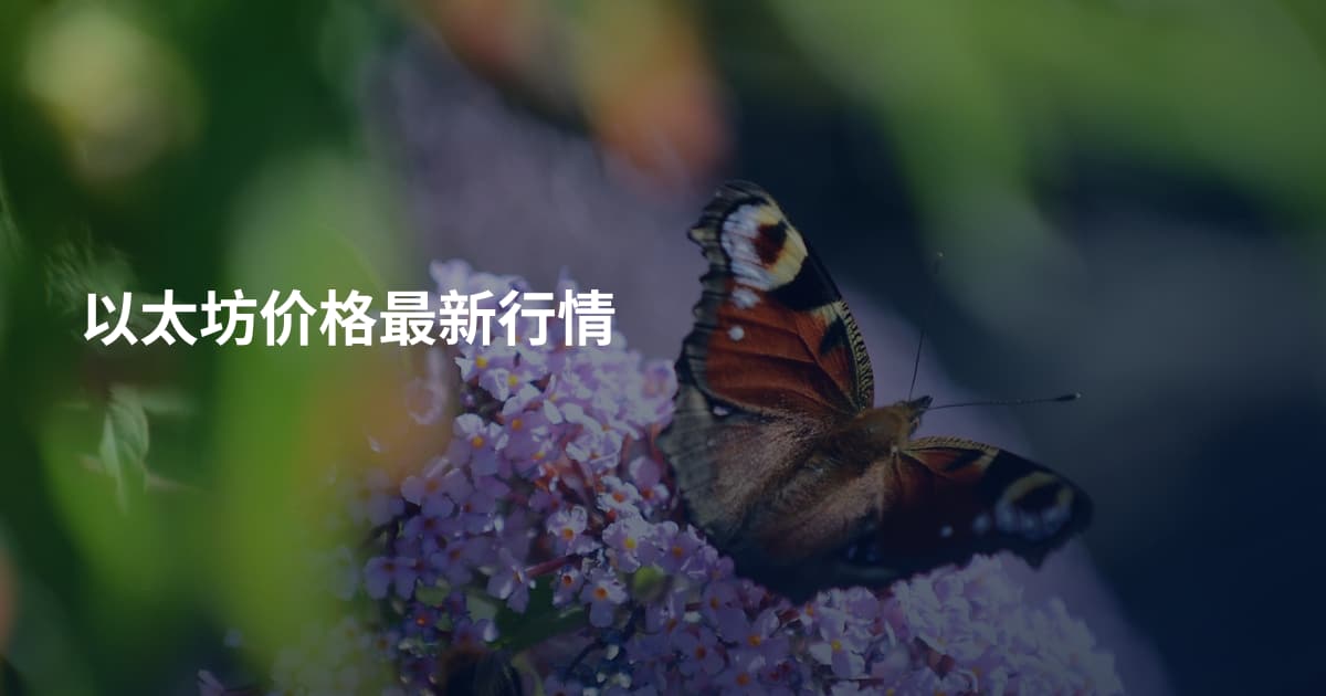 以太坊价格最新行情