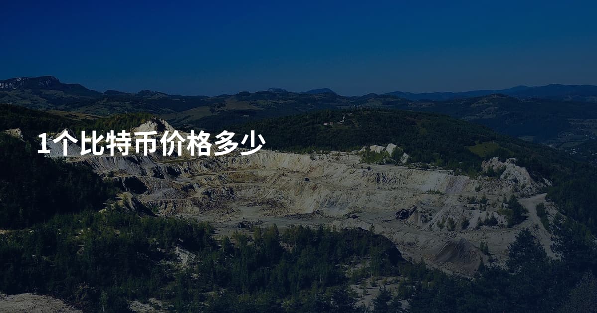 1个比特币价格多少
