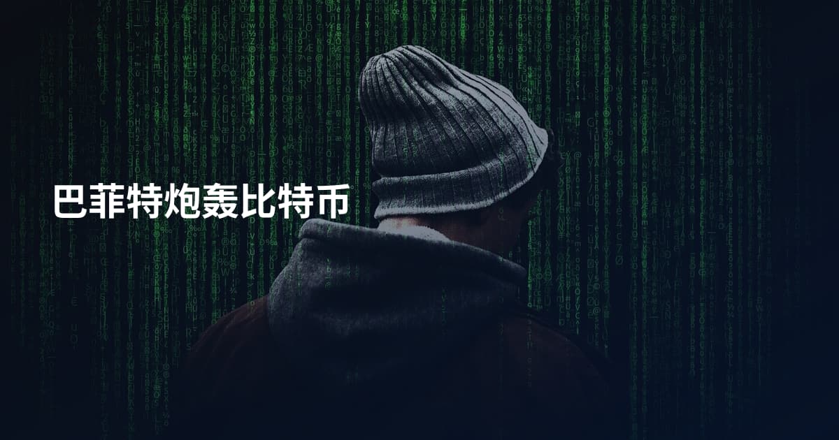 巴菲特炮轰比特币