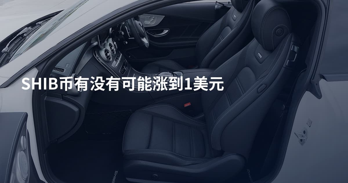 SHIB币有没有可能涨到1美元