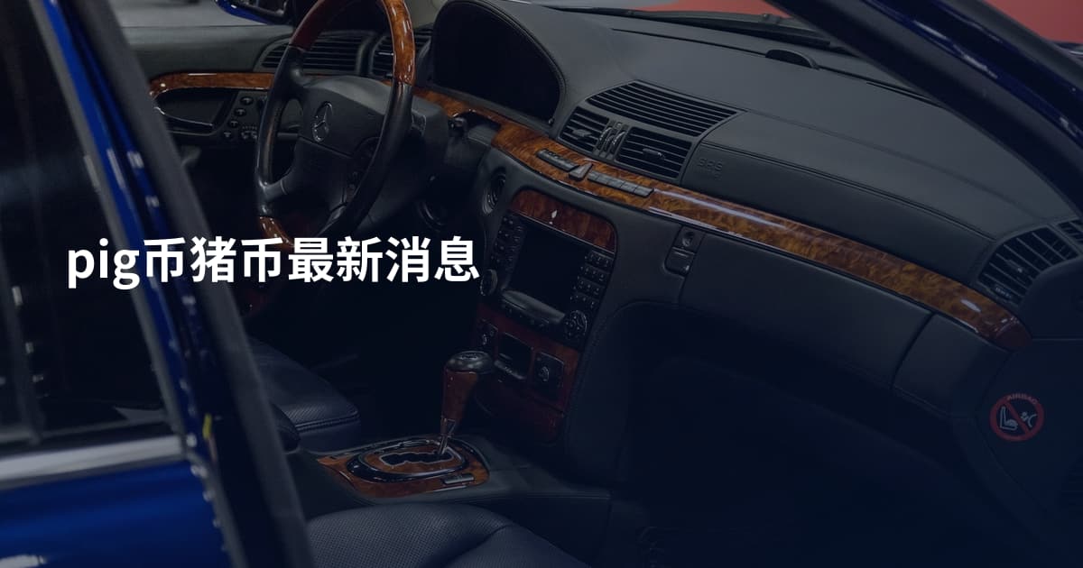 pig币猪币最新消息