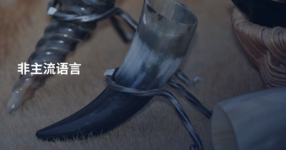 非主流语言