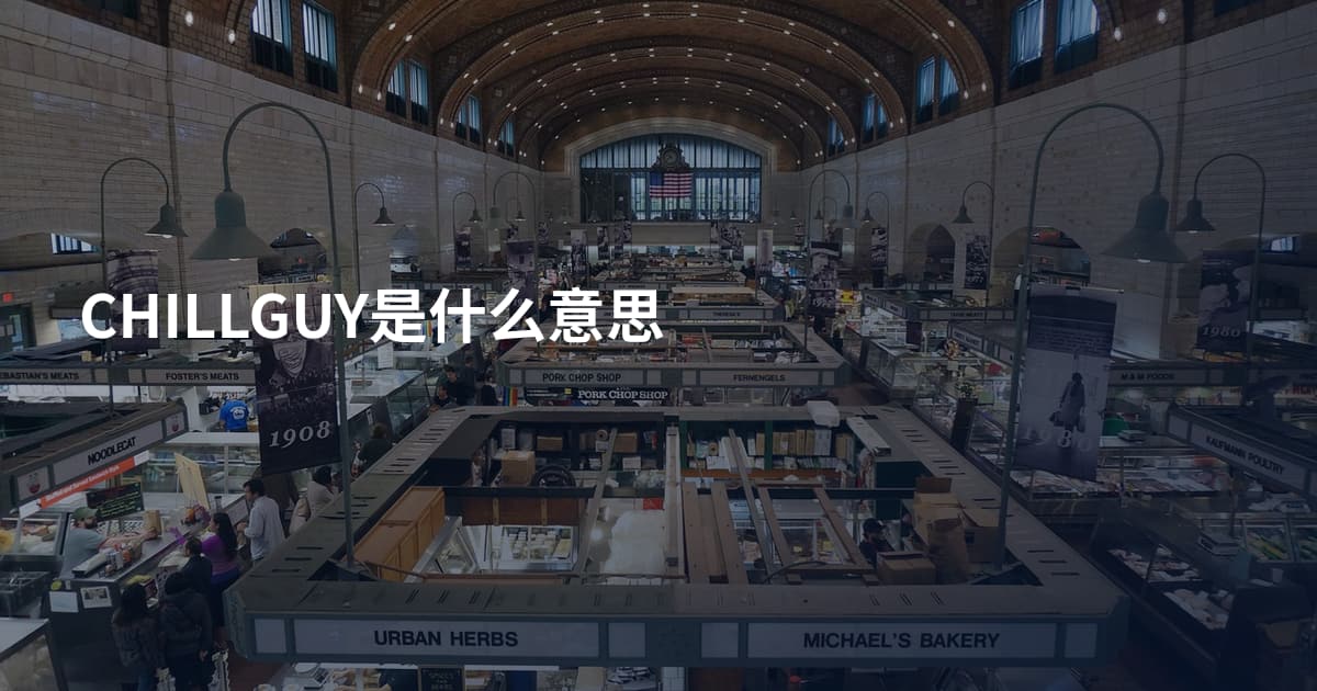CHILLGUY是什么意思