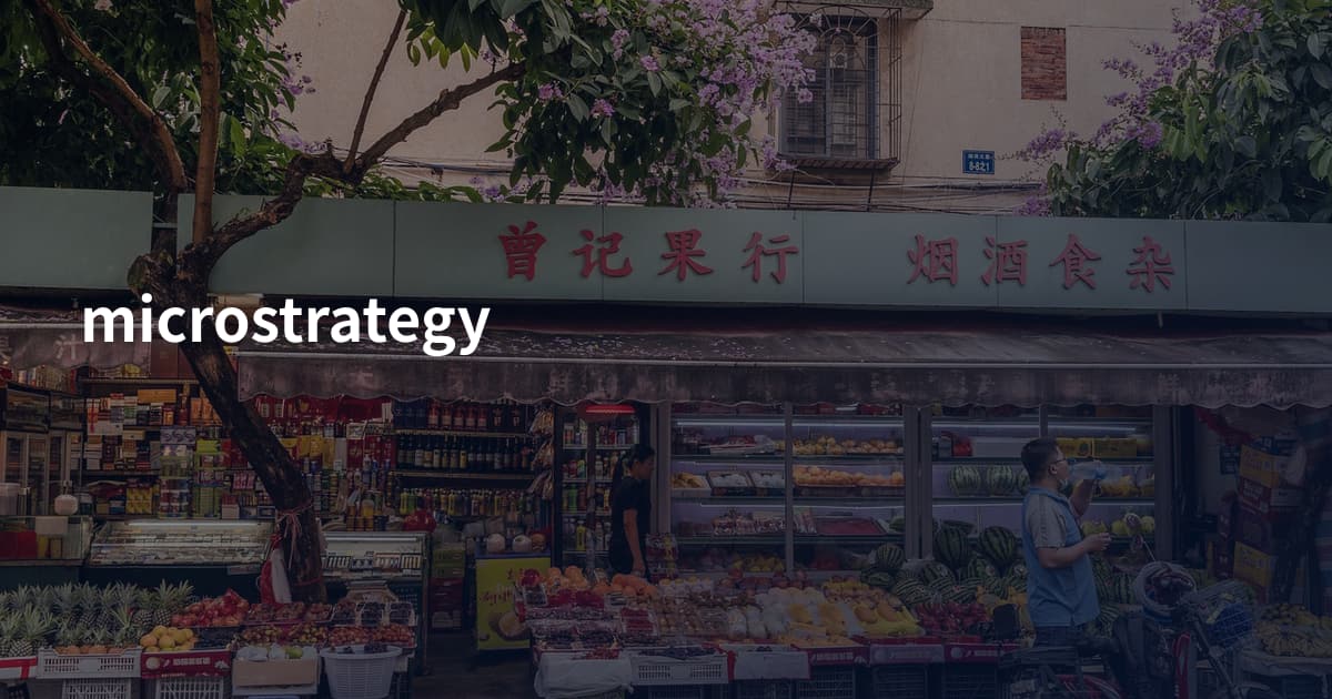 microstrategy