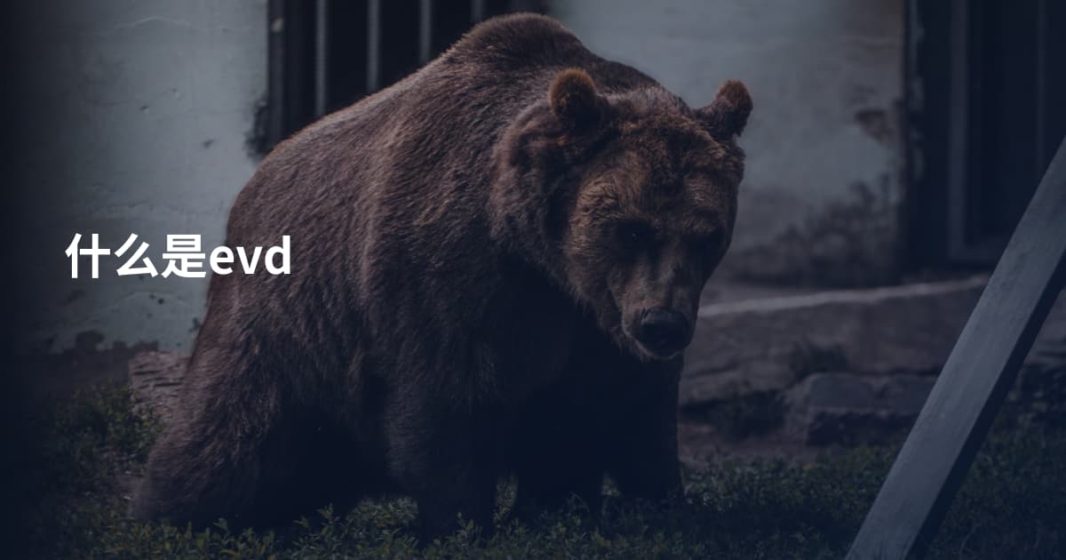什么是evd