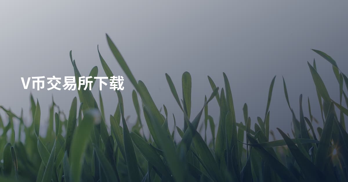 V币交易所下载