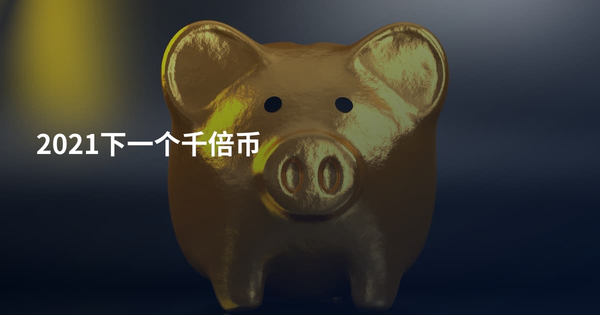 2021下一个千倍币
