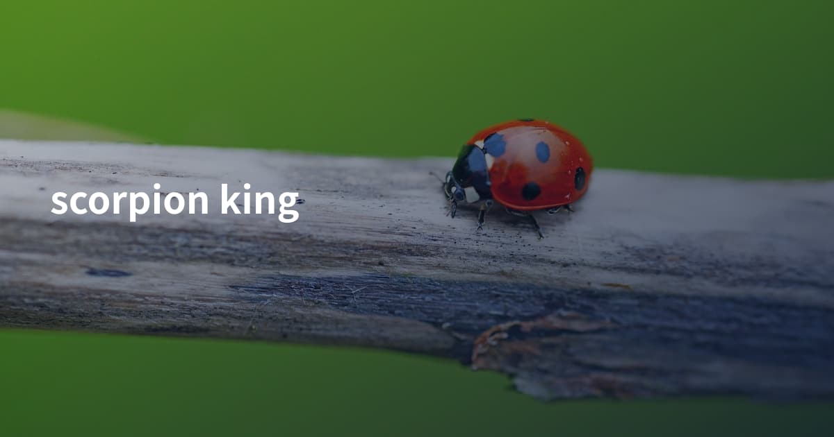 scorpion king