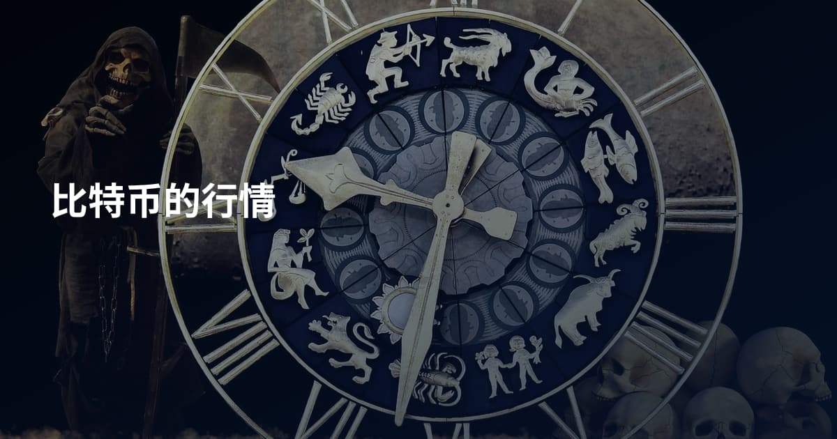 比特币的行情