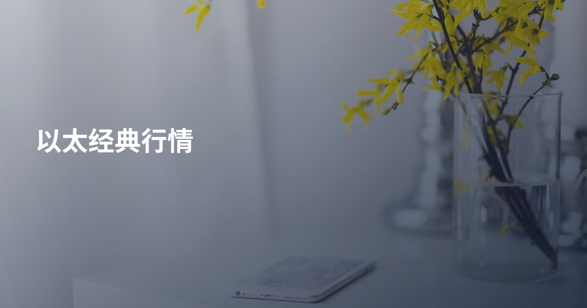以太经典行情