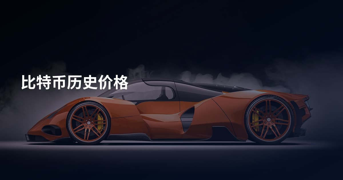 比特币历史价格