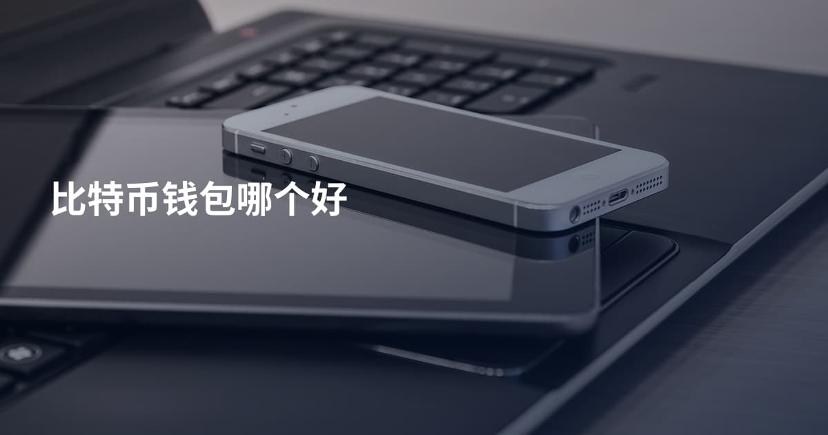 比特币钱包哪个好