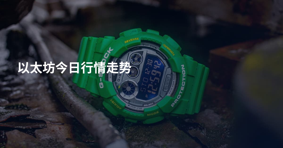 以太坊今日行情走势