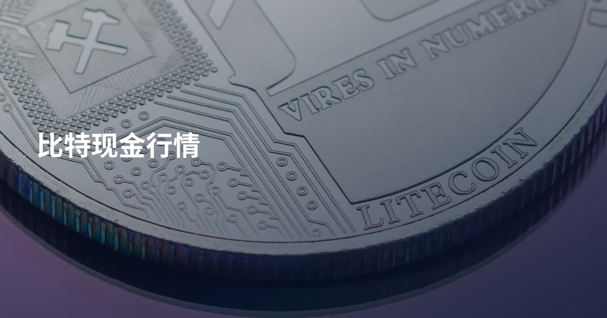 比特现金行情