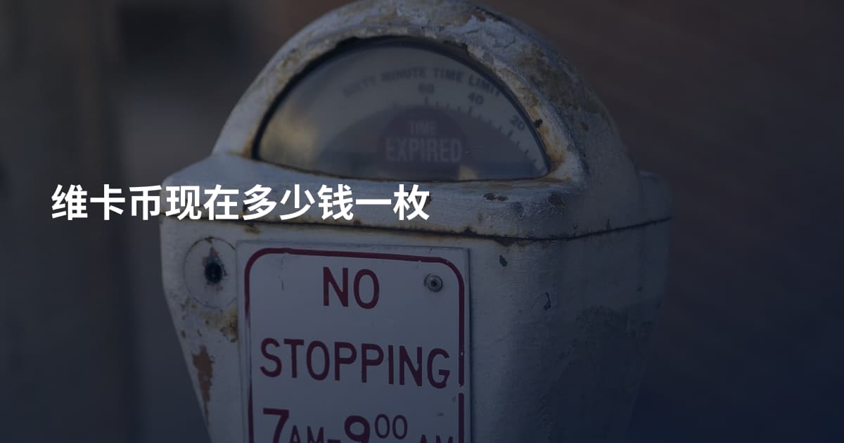 维卡币现在多少钱一枚