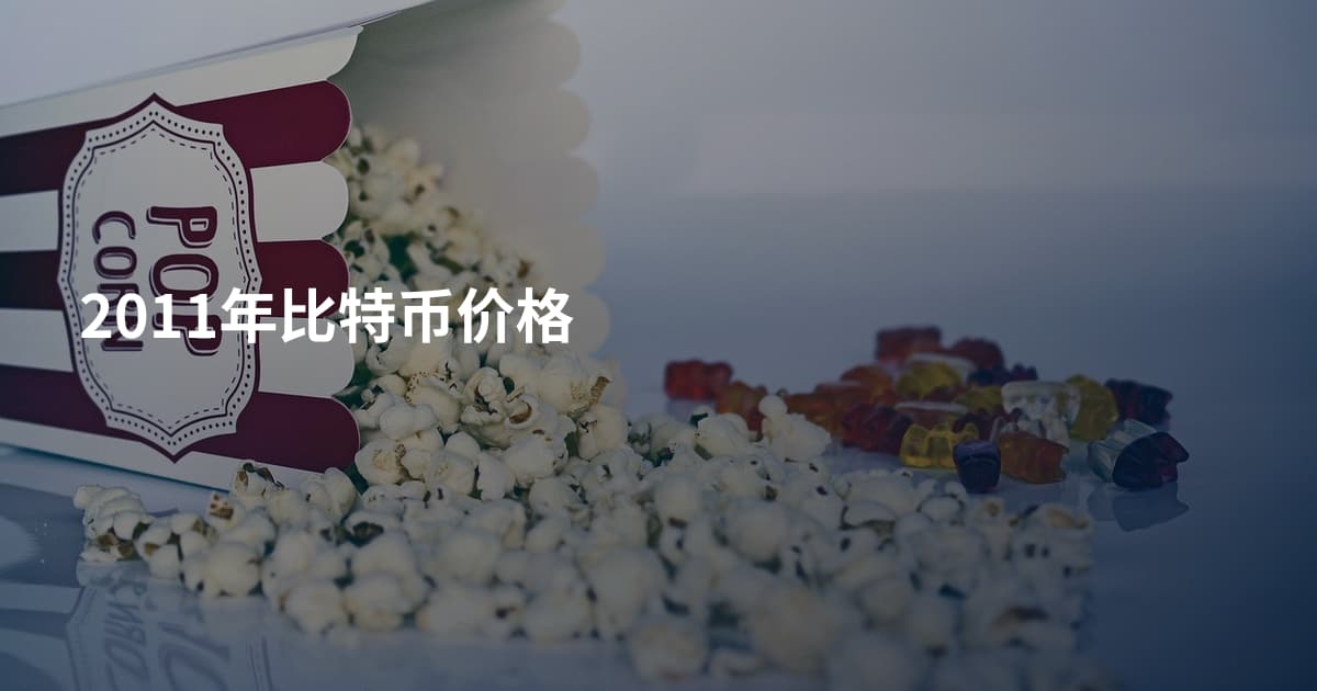 2011年比特币价格