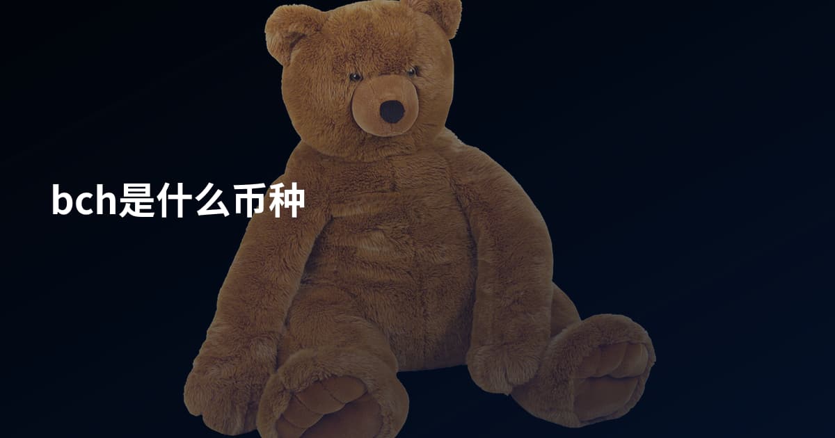 bch是什么币种