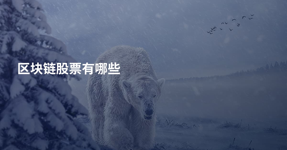 区块链股票有哪些