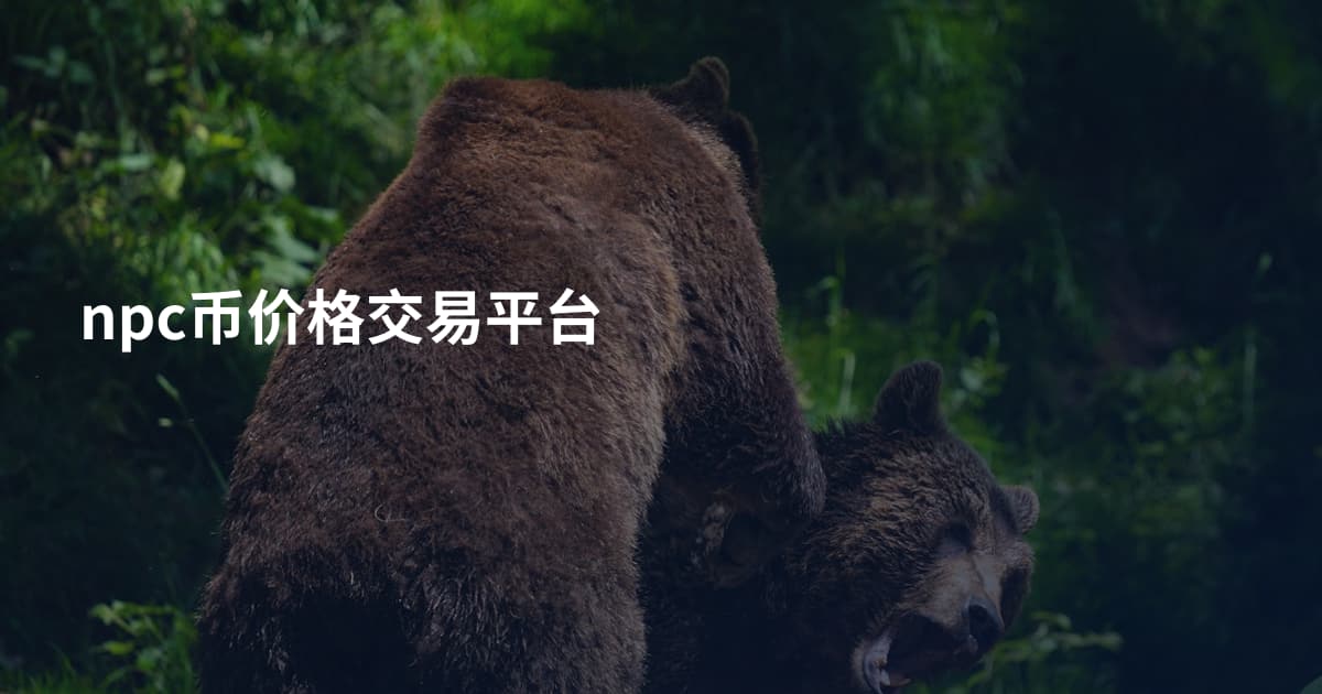 npc币价格交易平台