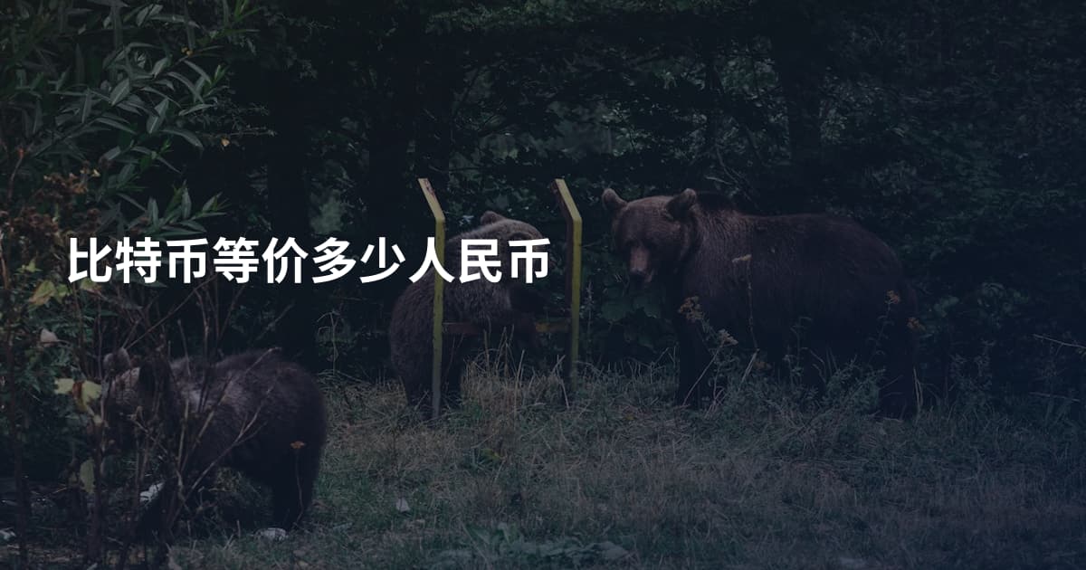 比特币等价多少人民币