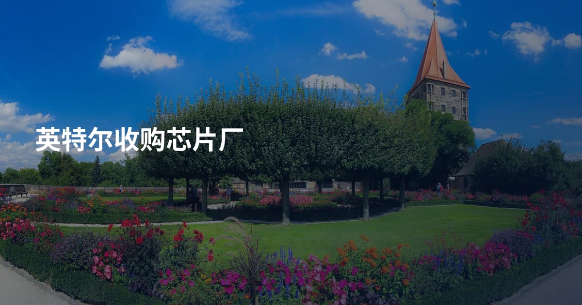 英特尔收购芯片厂