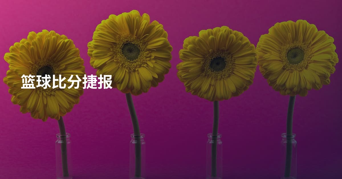 篮球比分捷报