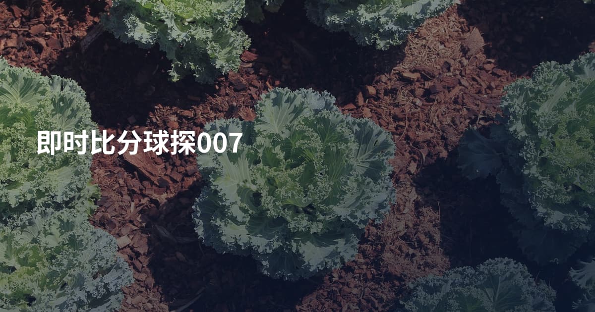 即时比分球探007