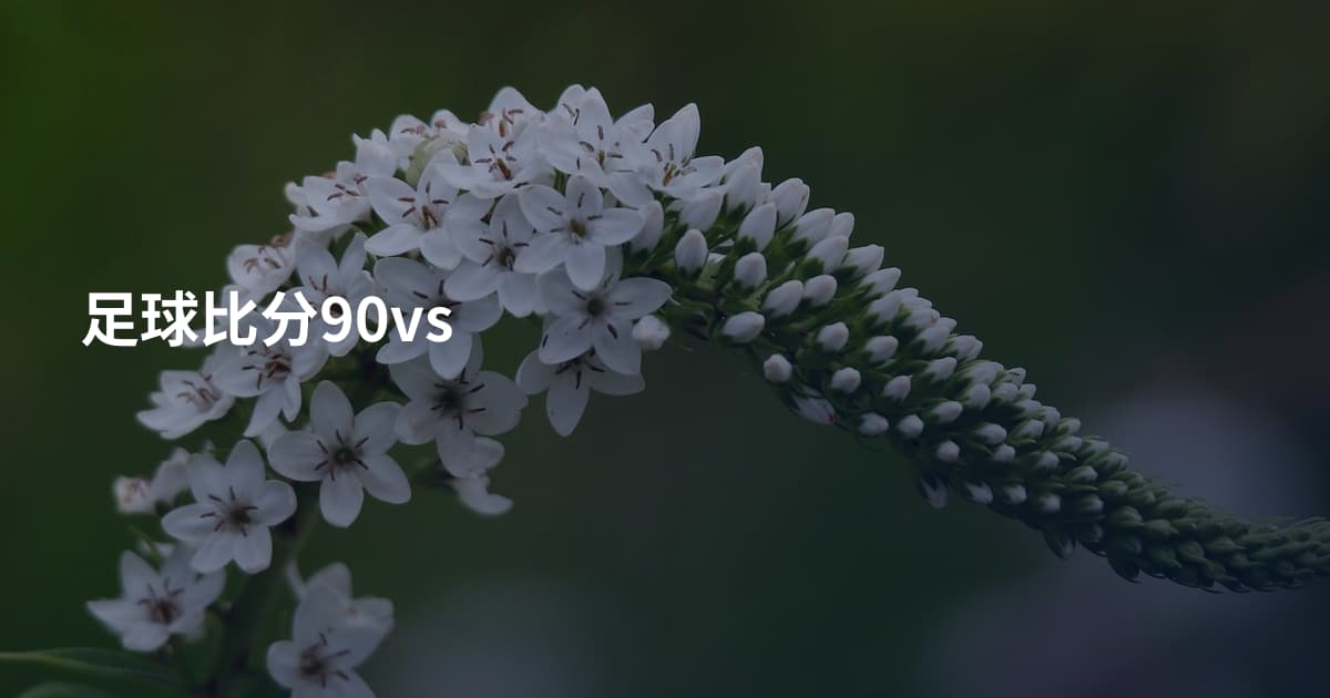 足球比分90vs