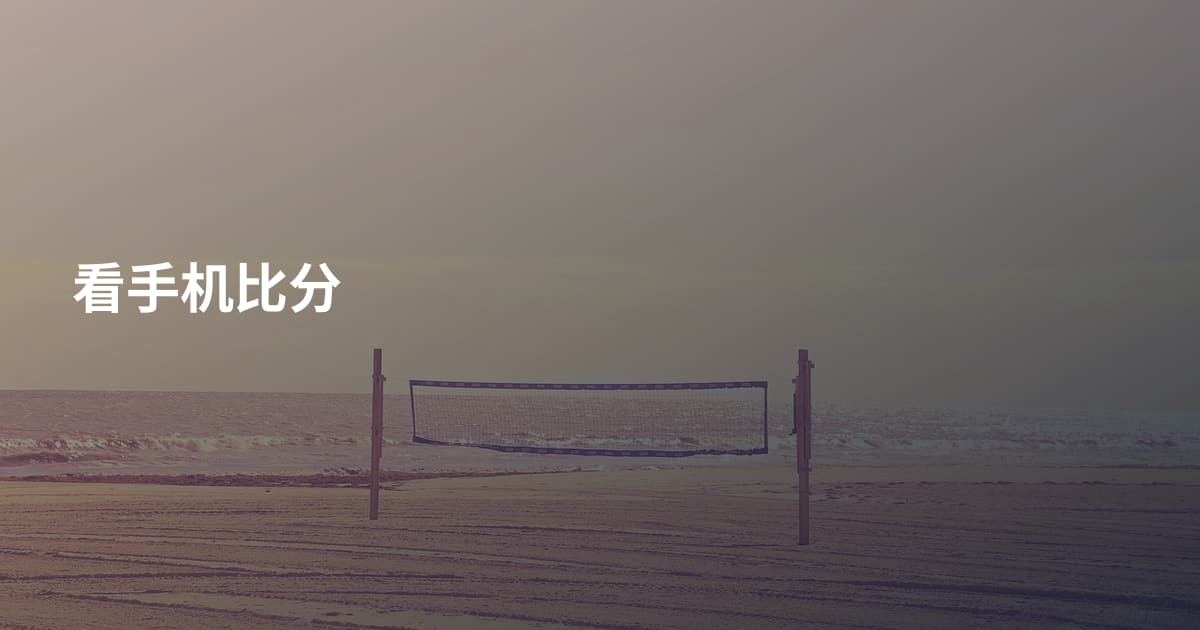 看手机比分