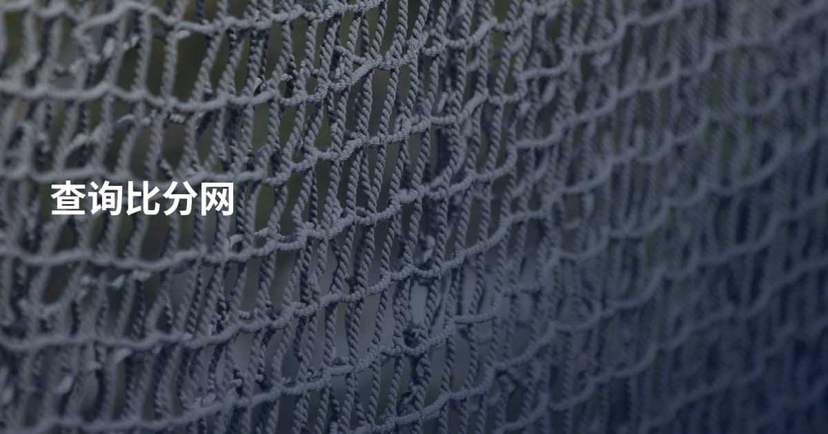 查询比分网