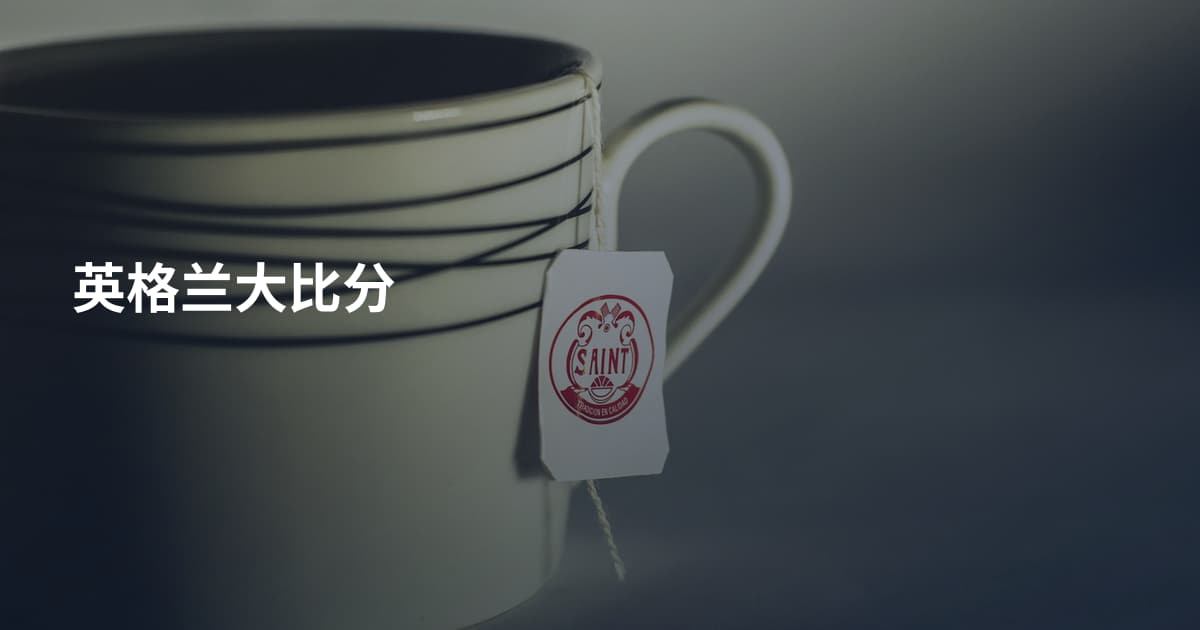 英格兰大比分