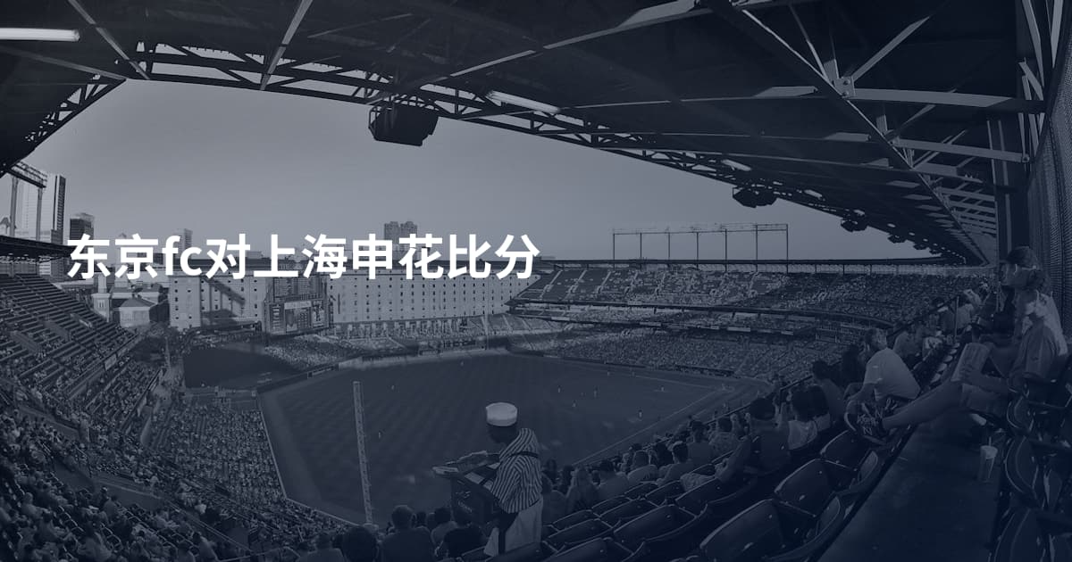 东京fc对上海申花比分