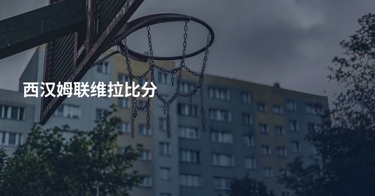 西汉姆联维拉比分
